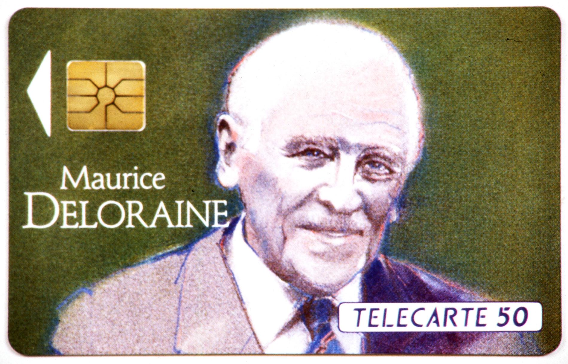 1992TelecarteMauriceDeloraine50UT